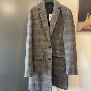 Banana Republic Men’s Wool Top Coat - NEW WITH TAGS